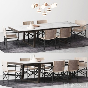 Poliform Opera Dining Table set