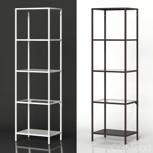 IKEA VITTSJO Shelf unit narrow