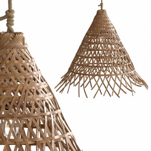 Bamboo Cone Lamp