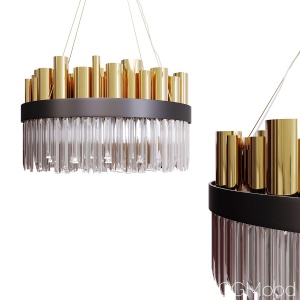 Luxurious Stainless Steel Nordic Chandelier