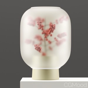 Nebl Plant 3 With Frosted Glass | Red Berry