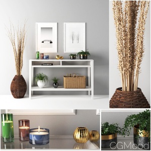 Console Table & Decor Set