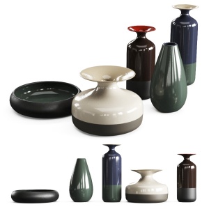 Ceramic Vases Stromboli By Natuzzi