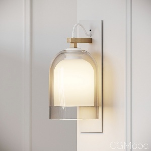 Articolo - Lumi Wall Sconce Large - Black - Brass