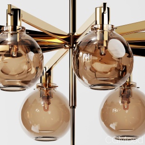 Hans-agne Jakobsson - A Brass Twelve-light Ceiling