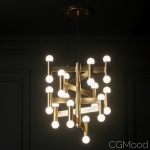 Cb2 - Munroe Brass Pendant Light