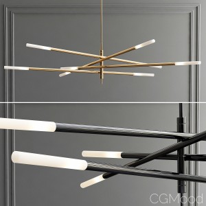 Rousseau Grande 8  Light Chandelier