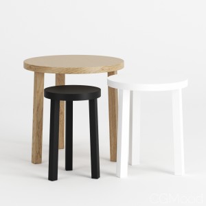 Alex Side Tables By E15