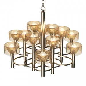 Italian Circular Motiff Chandelier