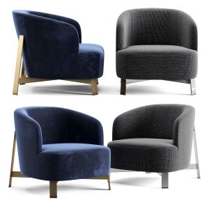 Porada Copine Steel Armchair