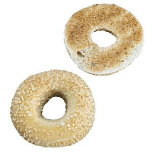 3D Scanned - Sesame Seed Bagel