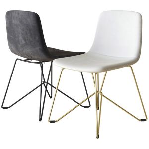 Vela Upholstered Chair Calligaris