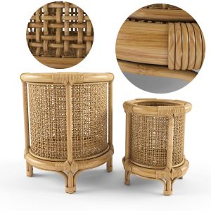 Rattan Plant Pot