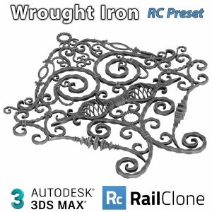 Hemase Wrought Iron Rail Clone Preset