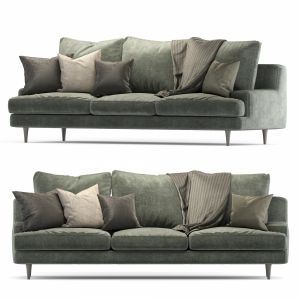 Roche Bobois Green Sofa 02