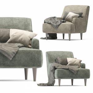 Roche Bobois Green Sofa 03