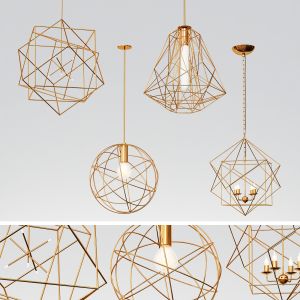 5 Geometric Pendant Lights