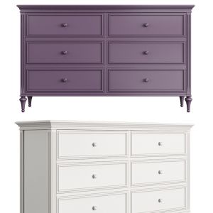 Dresser Riverdi.  The Werby. Purple And Beige