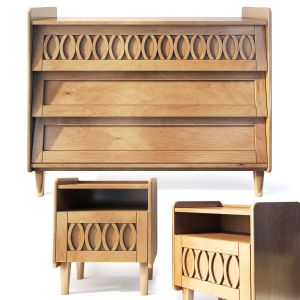 Dresser, Nightstand.  Malu. La Redoute Interieurs