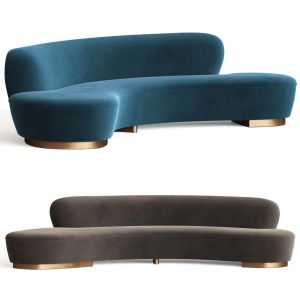 Freeform Curved Sofa Vladimir Kagan