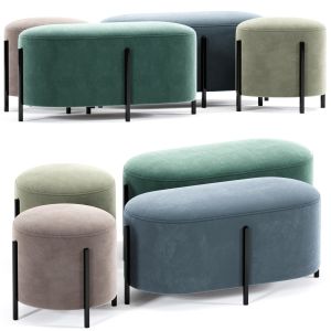 Love Joy Pouf And Ottoman