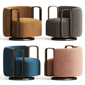 Kelly Bracelet Armchair Fendi Casa