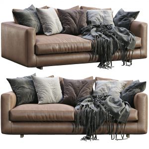 Leather Sofa Malibu By Marac