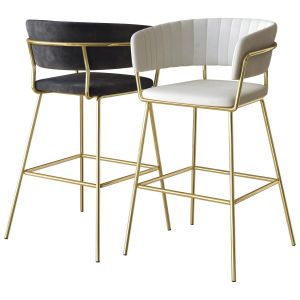 Hanna Bar Chair Zuo Modern