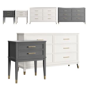 Westerleigh. Dresser, Nightstand By Cosmopolitan