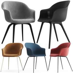 Gubi Bat Dining Chair Collection