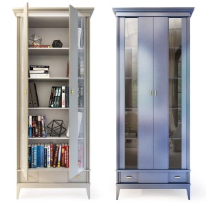 Bookcase Two-door Manhattan By Wonderwood