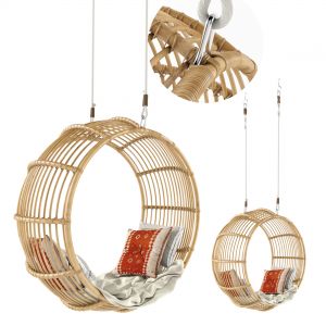 Rattan Swing Chair Natural