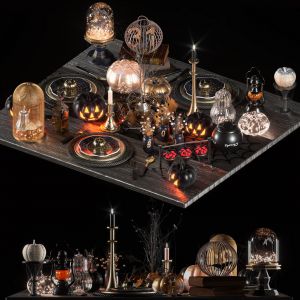 Halloween Table Setting