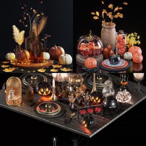 3 set of halloween decor vol3