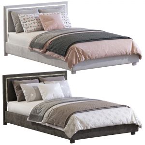 Contemporary Bed Frame 4 Set 97