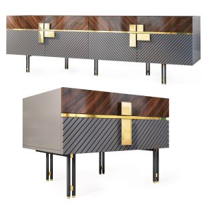 Nightstand, Sideboard Harmony By Medusa Home