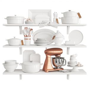 White Kitchen Set