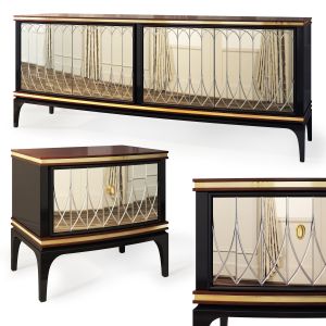 Nightstand, Sideboard Milano By Medusa Home