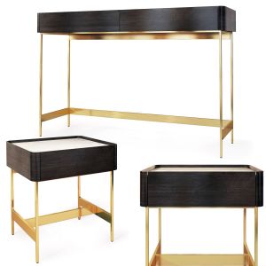 Nightstand, Console Iris By Furman