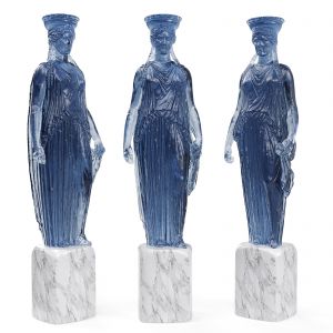 Lalique Caryatid Of Acropolis Sculpture