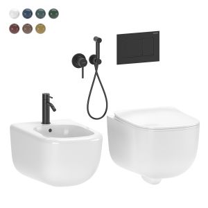 Cielo Era Wall Hung Wc/bidet