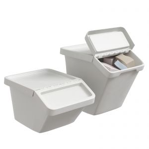 Sortera Ikea Recycling Bin With Lid, White