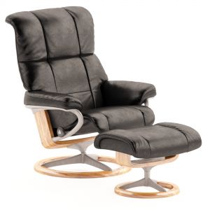 Stressless Mayfair Recliner With Ottoman Chair