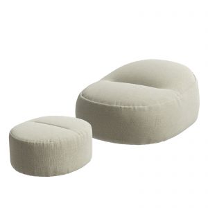 Friz E Frizzino Ivano Redaelli Round Pouf