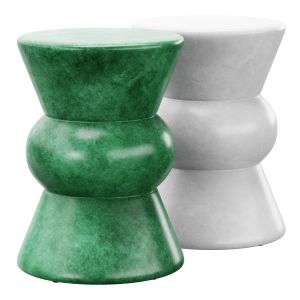 Bowtie Ceramic Stool By Mecox Gardens