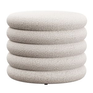 Snoozer Boucle Storage Ottoman By Crate And Barrel