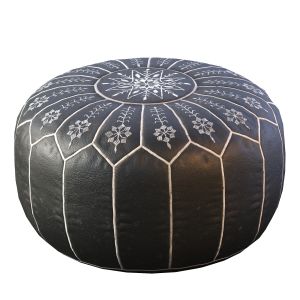 Pouf Vintage Round