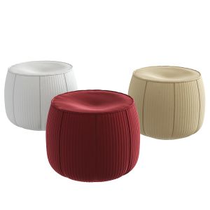 Paola Lenti Round Pouf Play B28a Ottoman