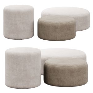 Folk Pouf Collection By Noo Ma