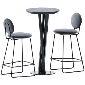 Niels Fast Food Table D60 By Traba & Gemma Bar Cha